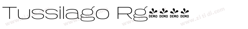 Tussilago Rg字体转换 Tussilago Rg字体转换